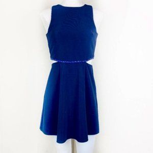 TOPSHOP Side Cutout Dress w/ Beading Waistline - 4